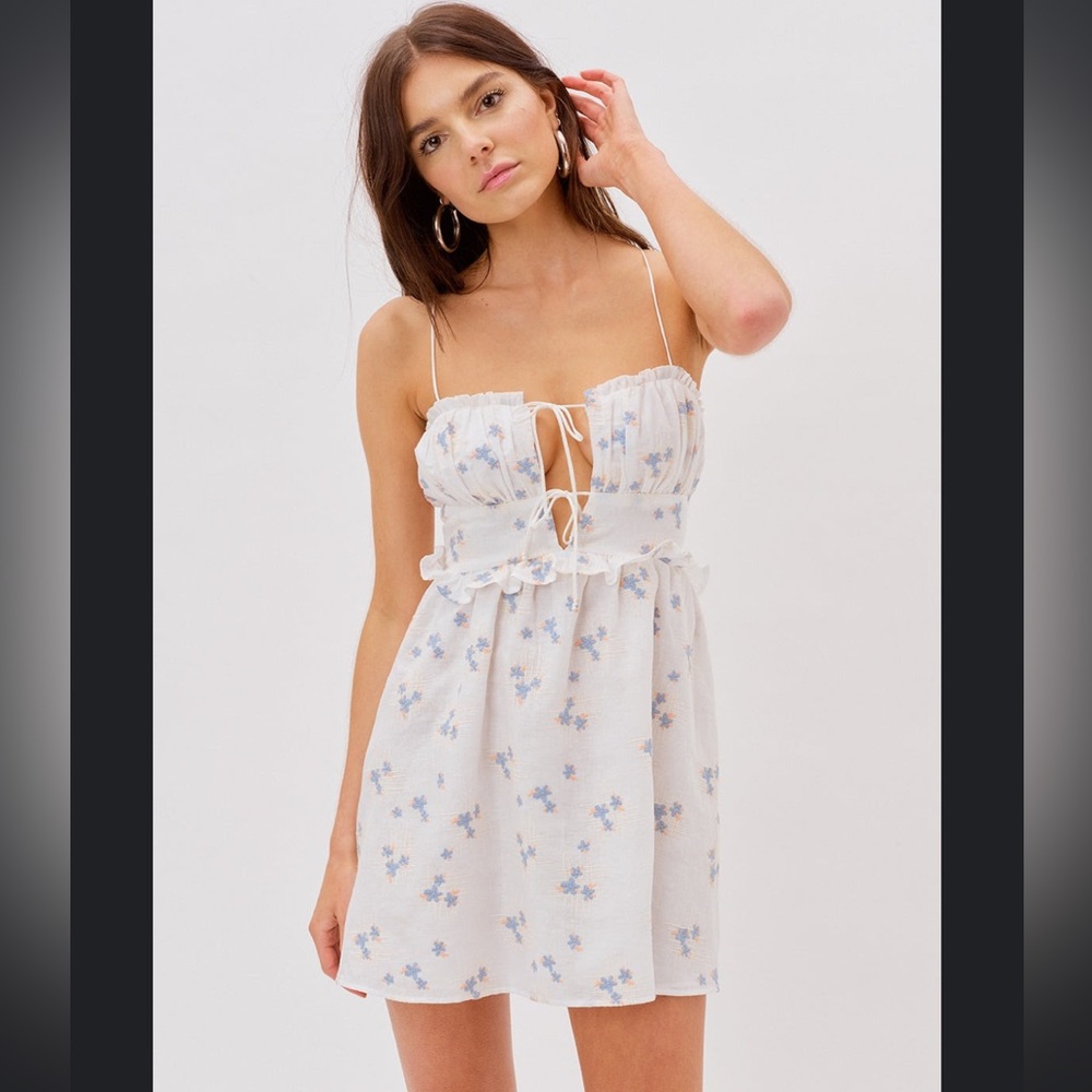For Love & Lemons Callie Mini Dress